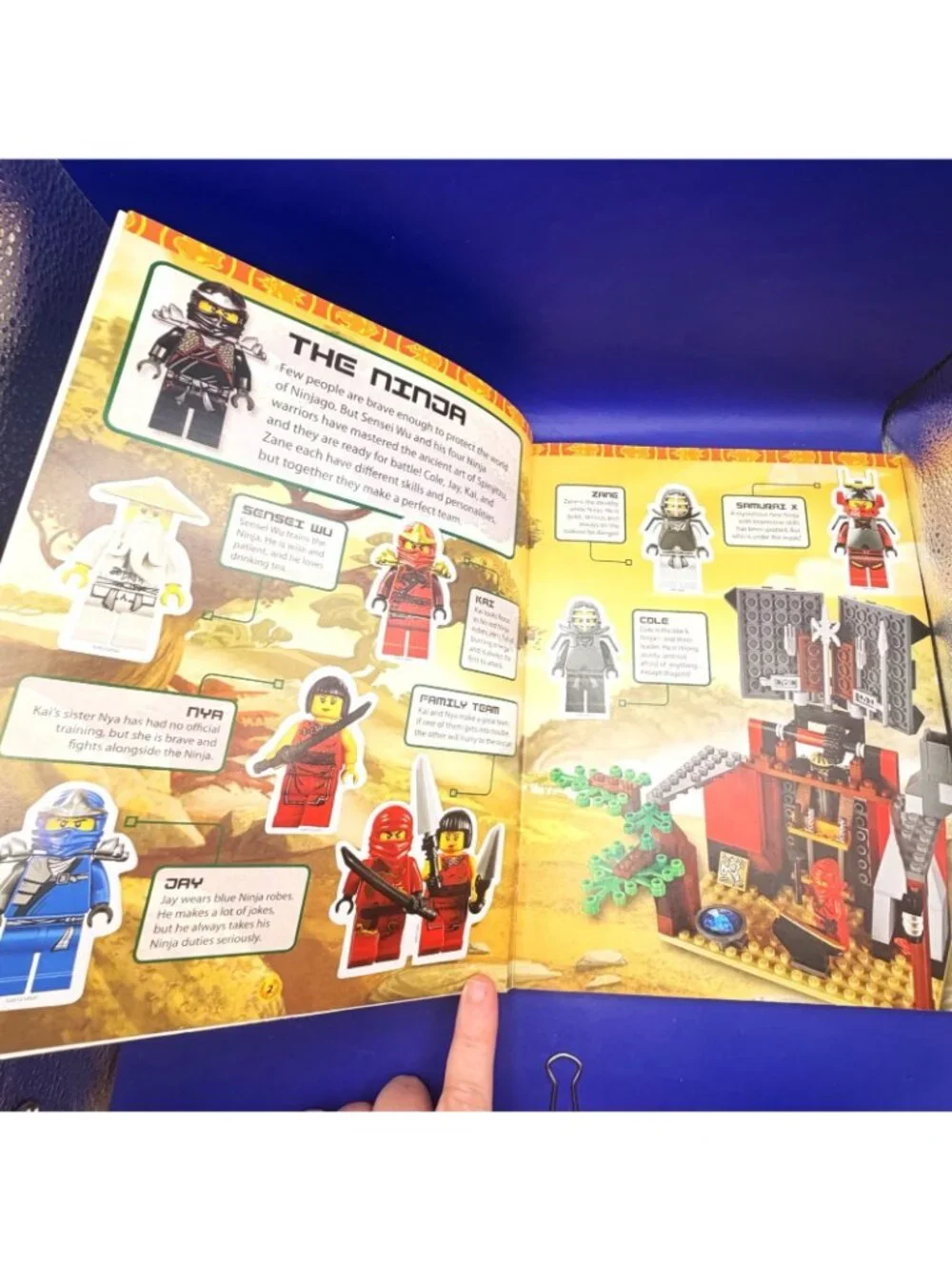 LEGO Ninjago Ultimate 1000 Reusable Sticker Collection Book DK 2012 Partial Used